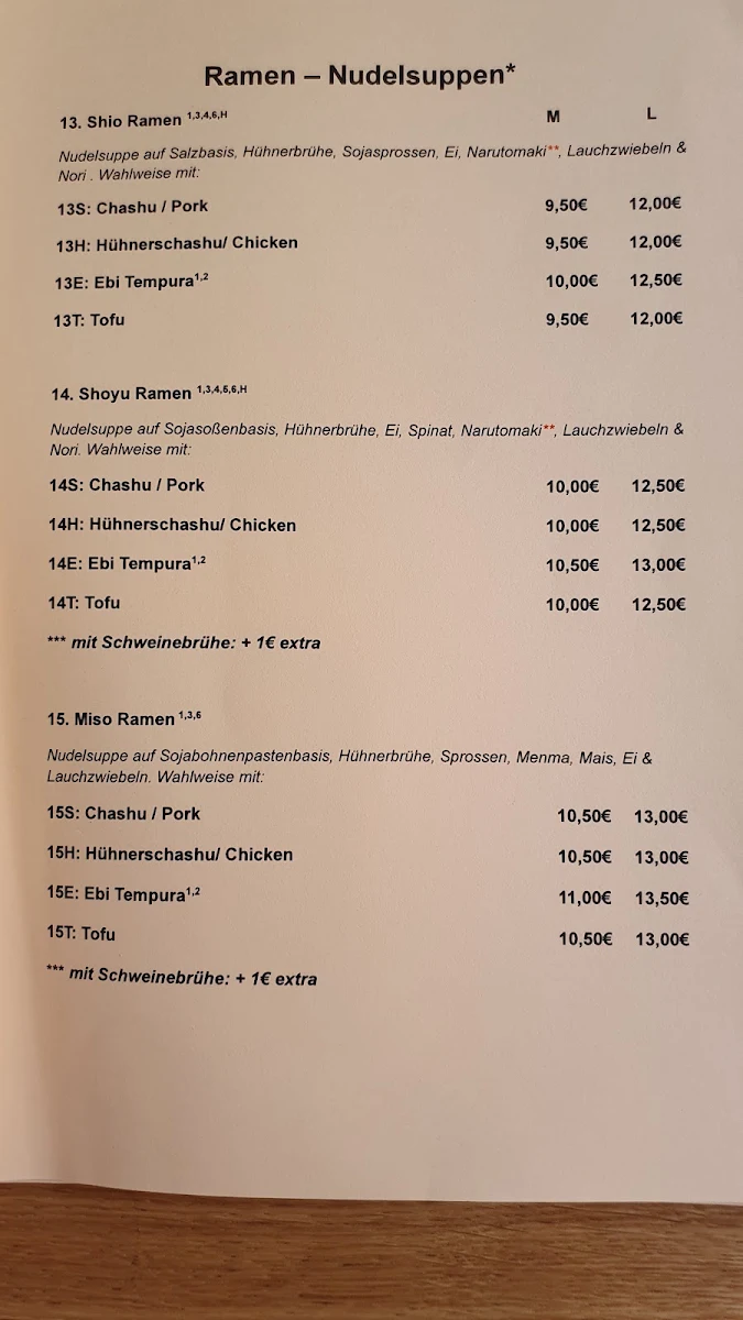 Speisekarte photo 10
