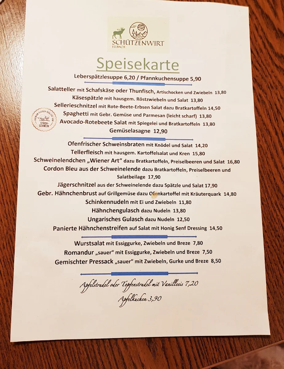 Speisekarte photo 3
