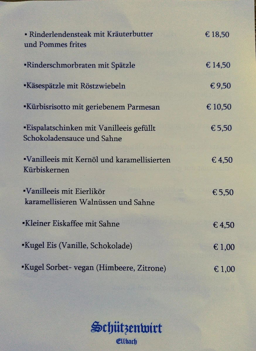 Speisekarte photo 6