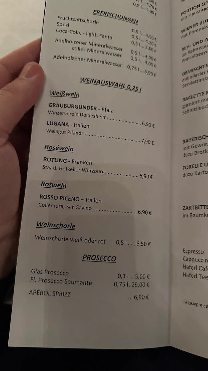Speisekarte photo 2