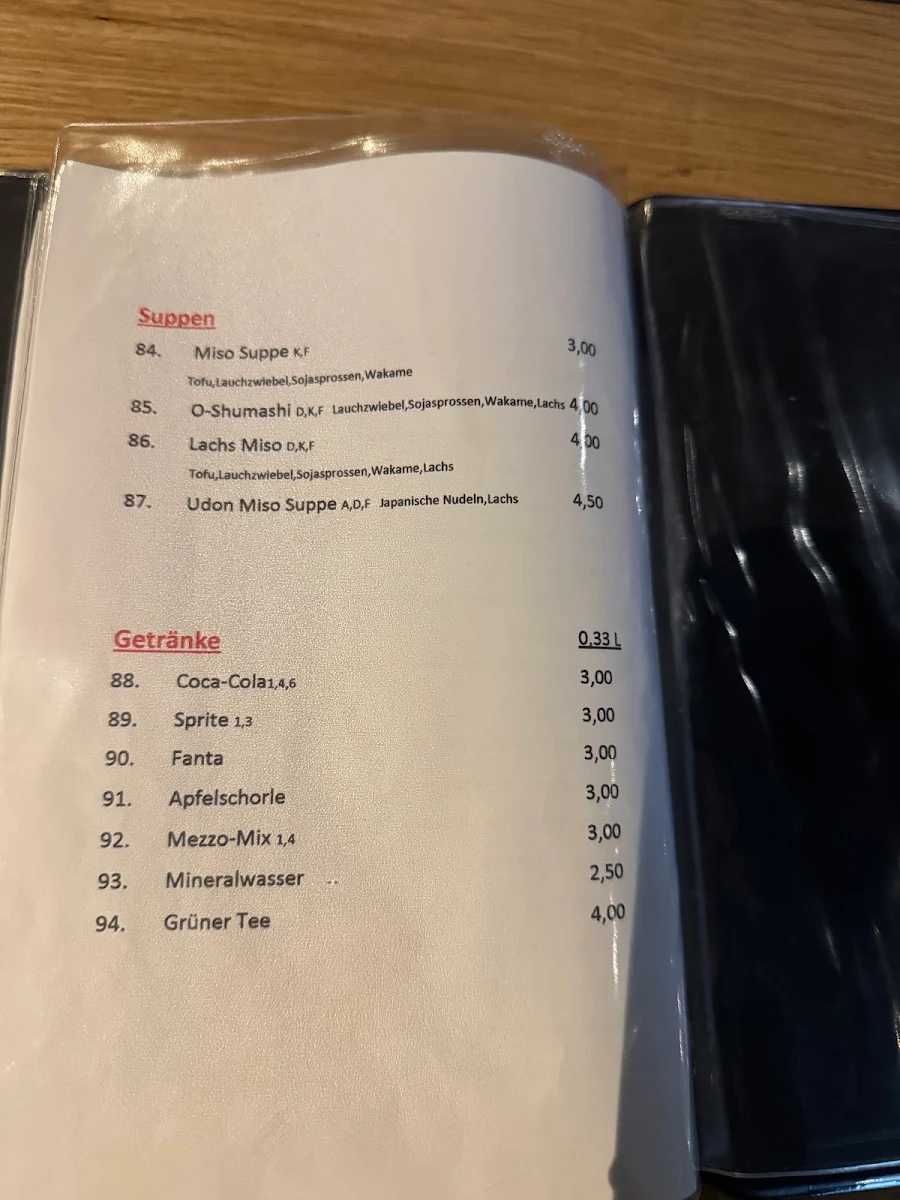 Speisekarte photo 3