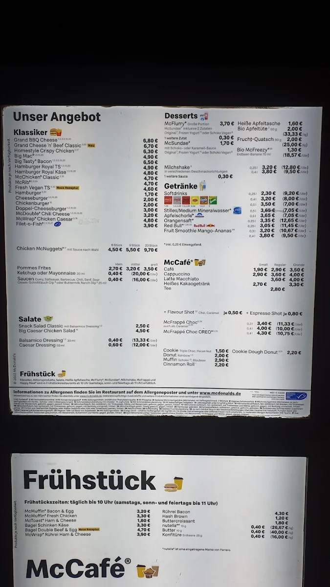 Speisekarte photo 2