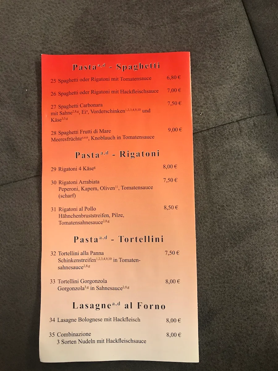 Speisekarte photo 2