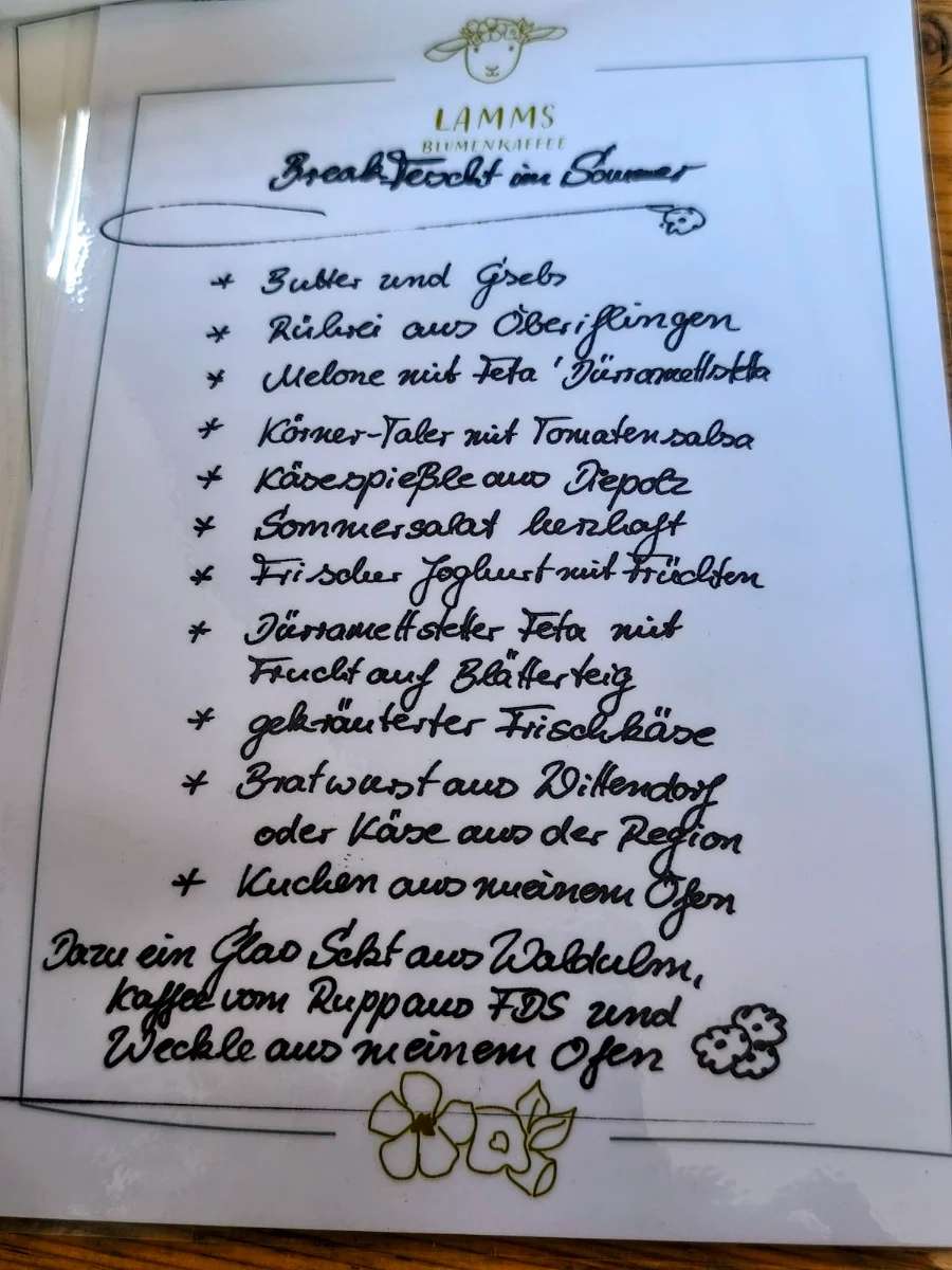 Speisekarte photo 1