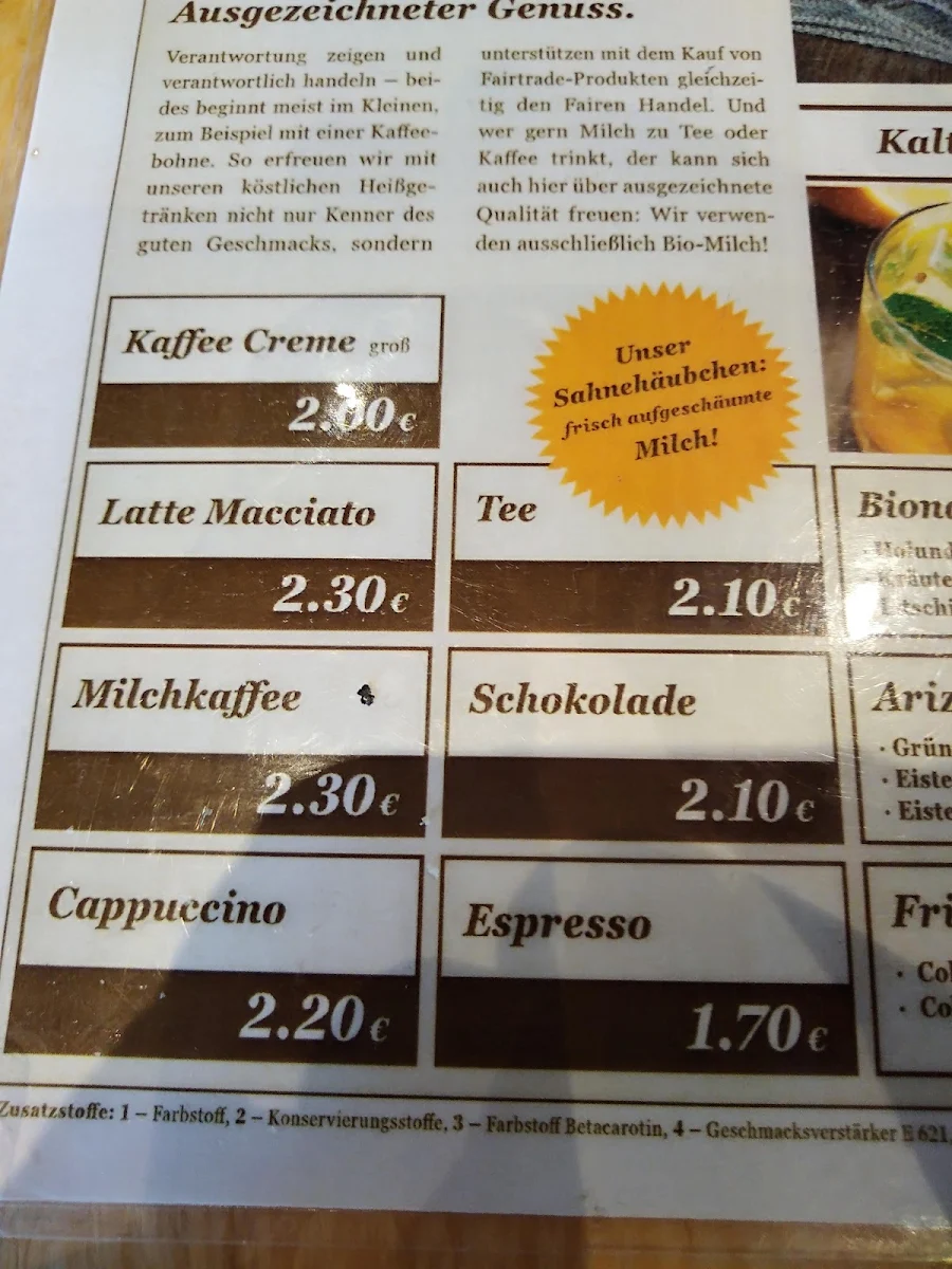 Speisekarte photo 4