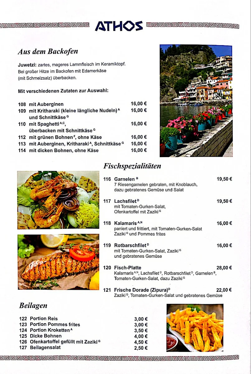 Speisekarte photo 2