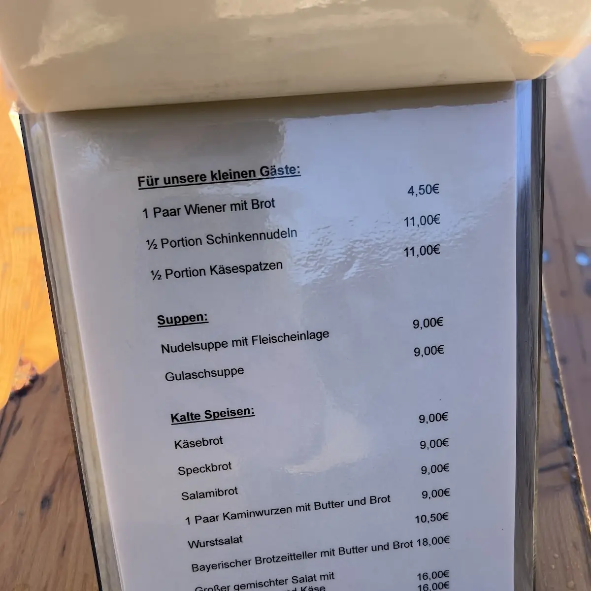 Speisekarte photo 10