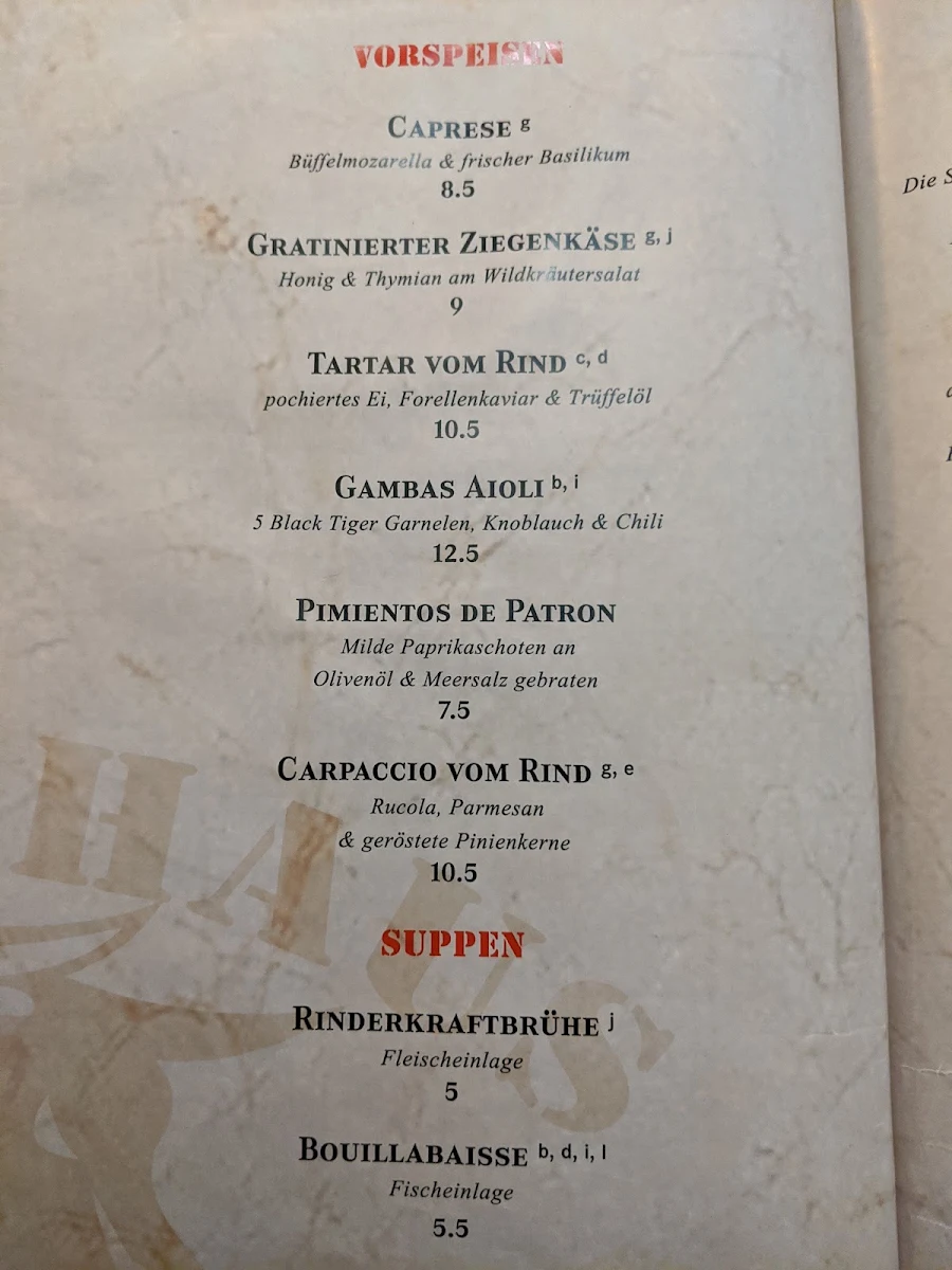 Speisekarte photo 10
