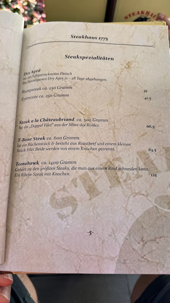 Speisekarte photo 2