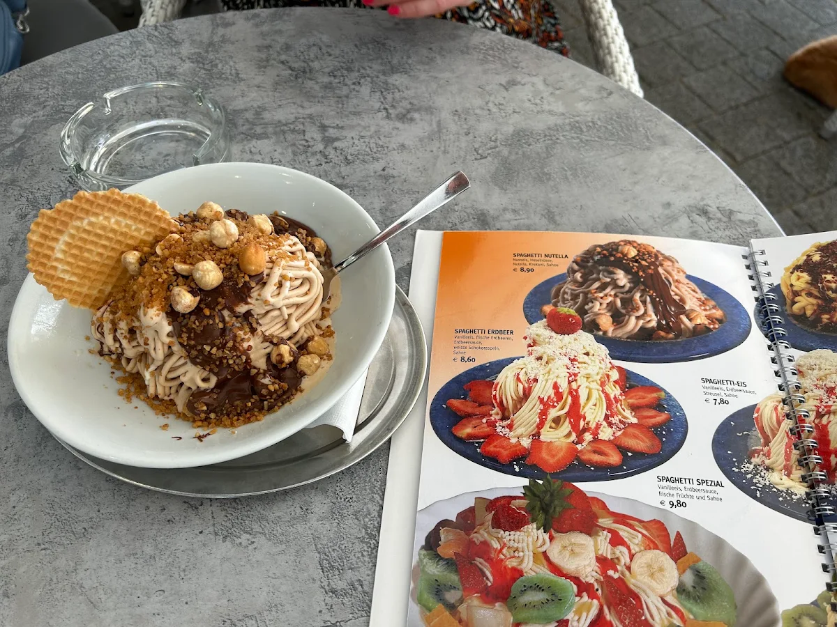 Speisekarte, Eiscafé CASAL