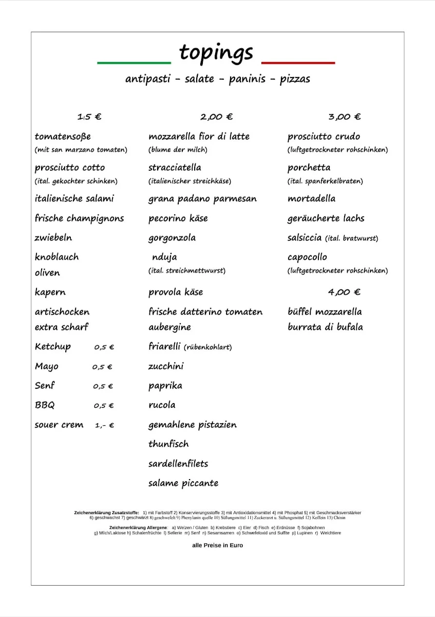 Speisekarte photo 8