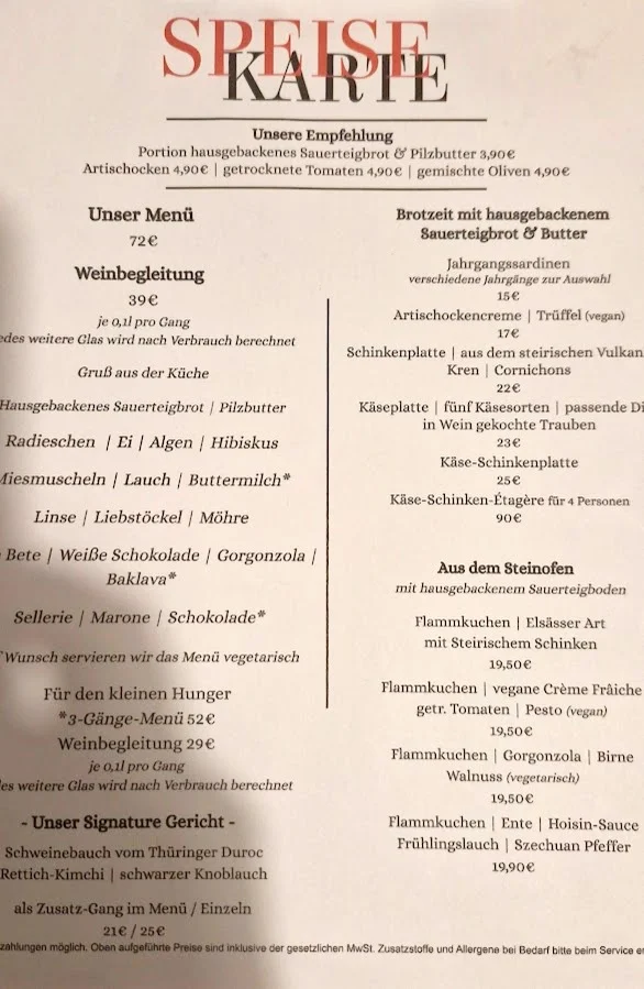Speisekarte photo 4