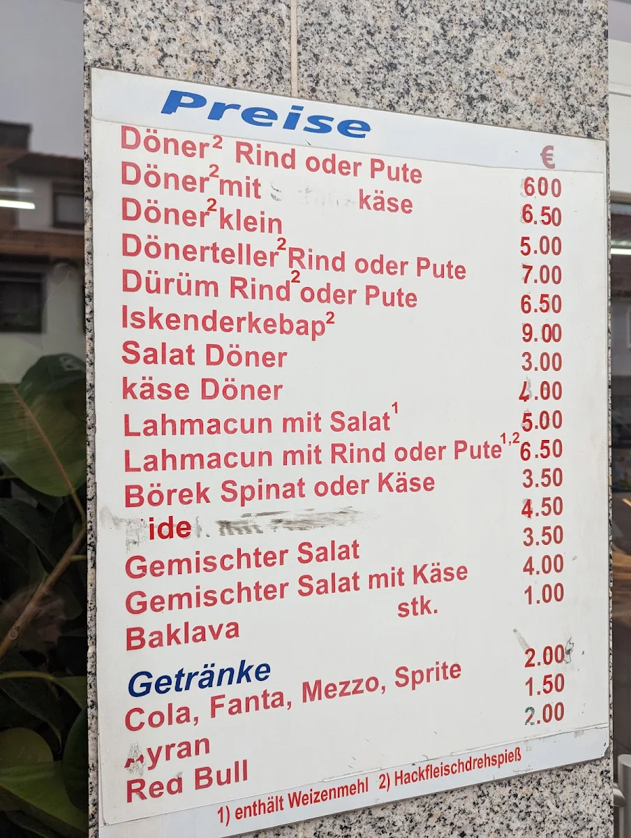 Speisekarte photo 1