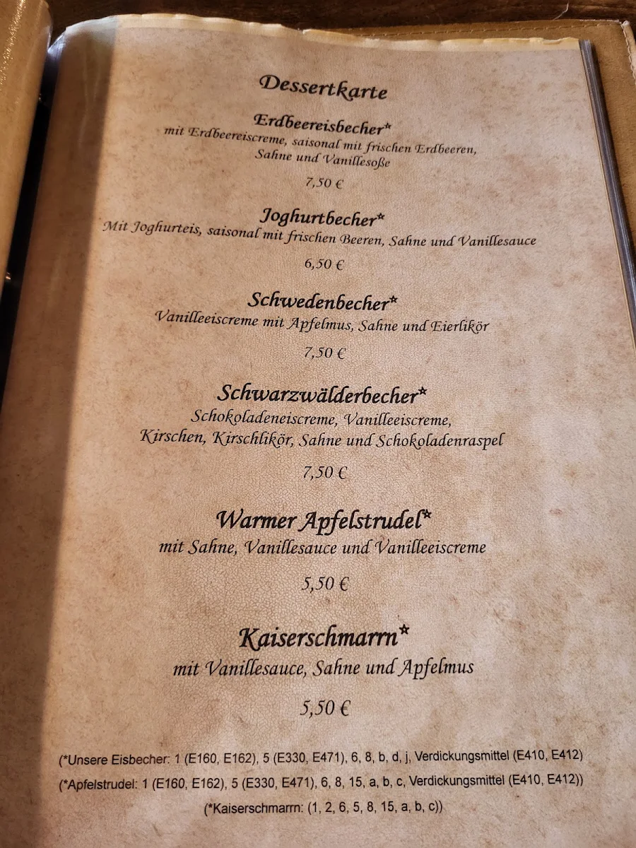 Speisekarte photo 2