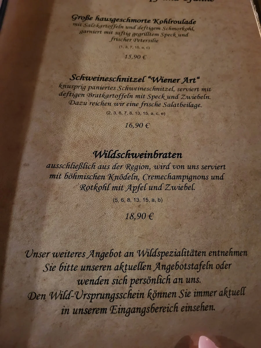 Speisekarte photo 3