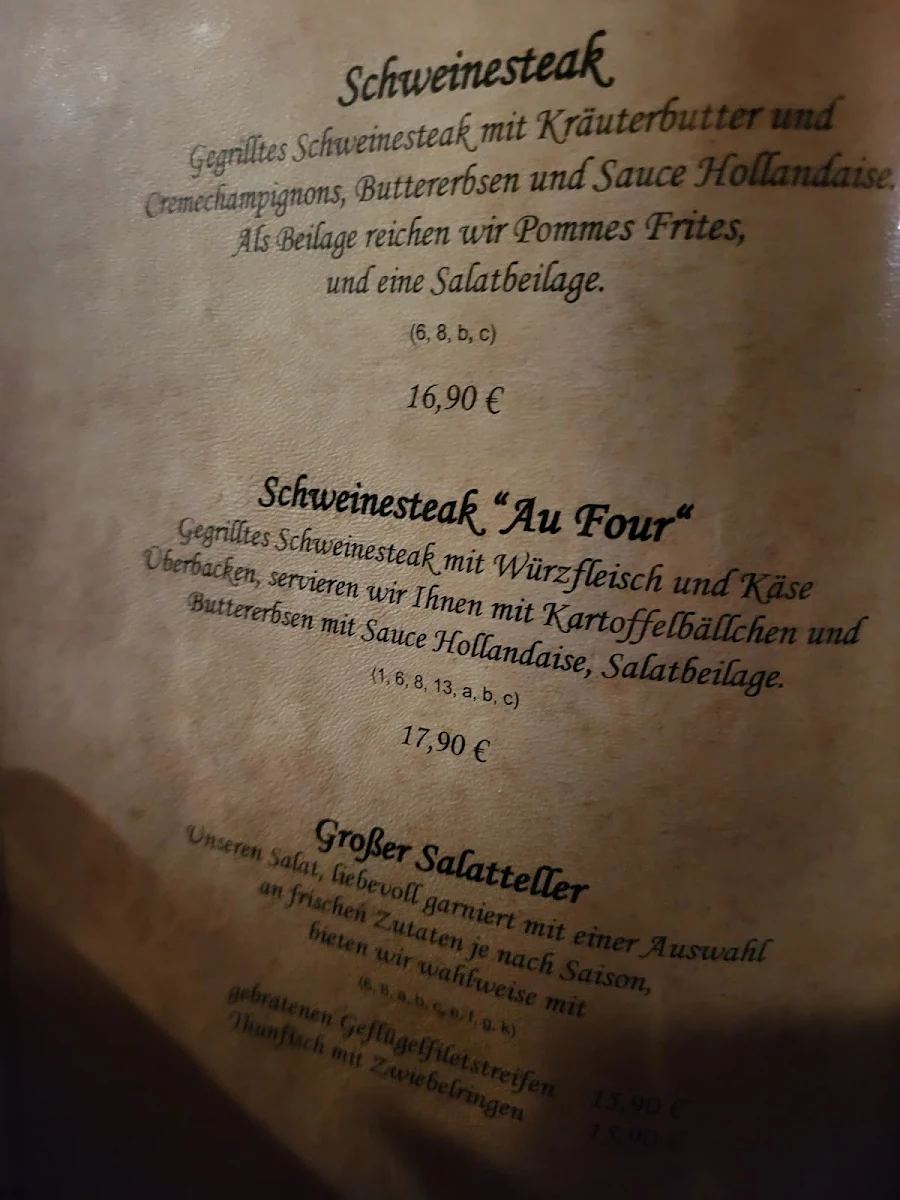 Speisekarte photo 6