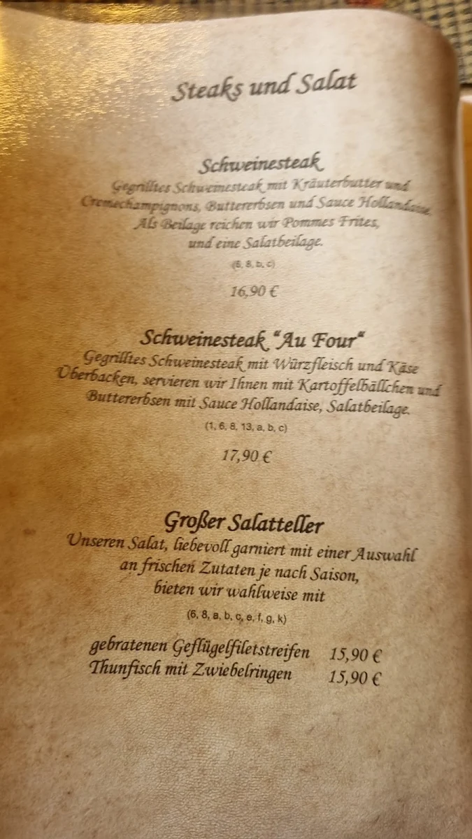 Speisekarte photo 7