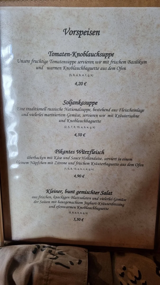 Speisekarte photo 9