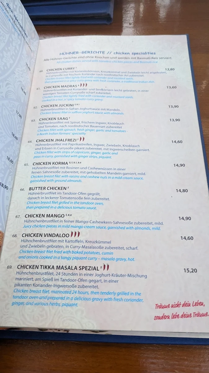 Speisekarte photo 2