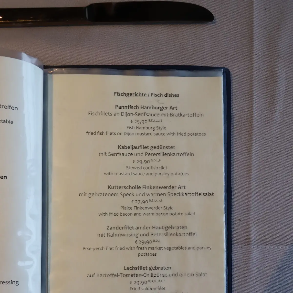 Speisekarte photo 1