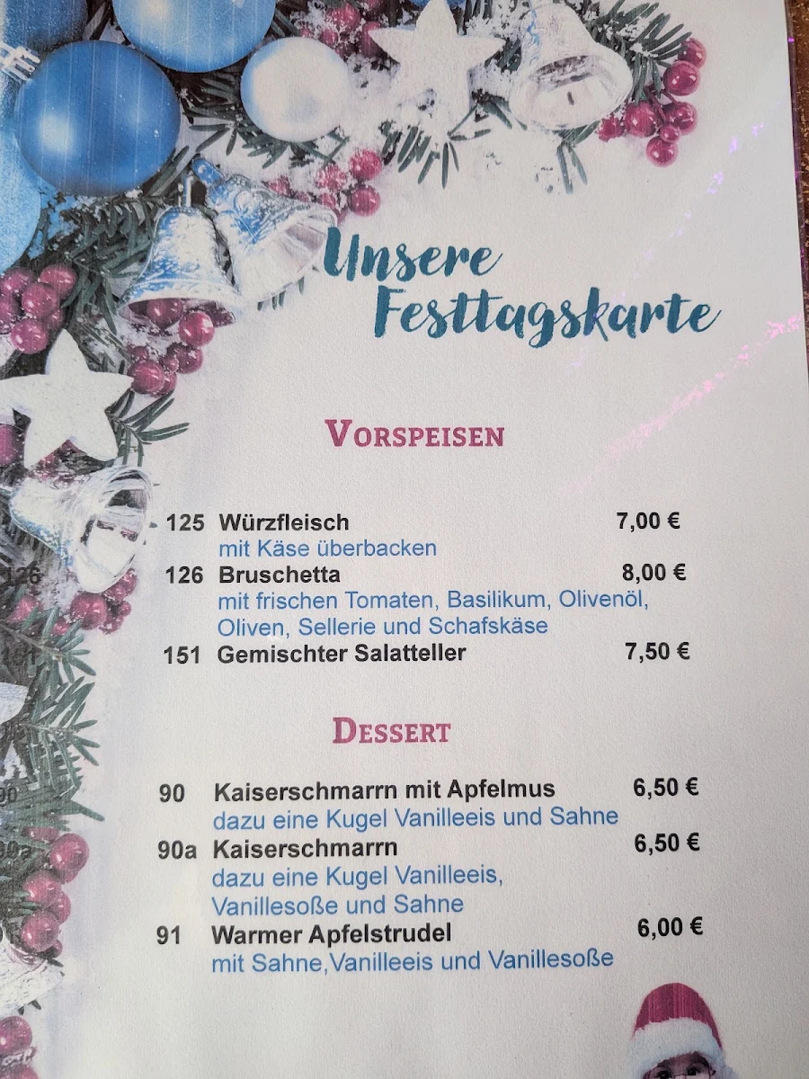 Speisekarte photo 1