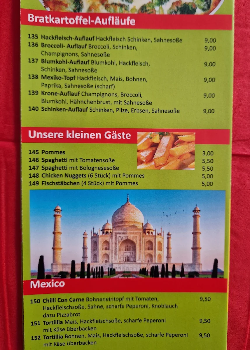 Speisekarte photo 2