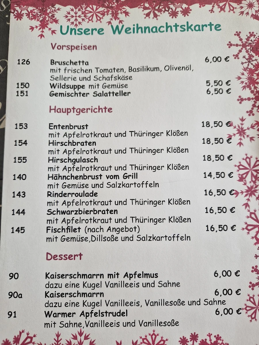 Speisekarte photo 3