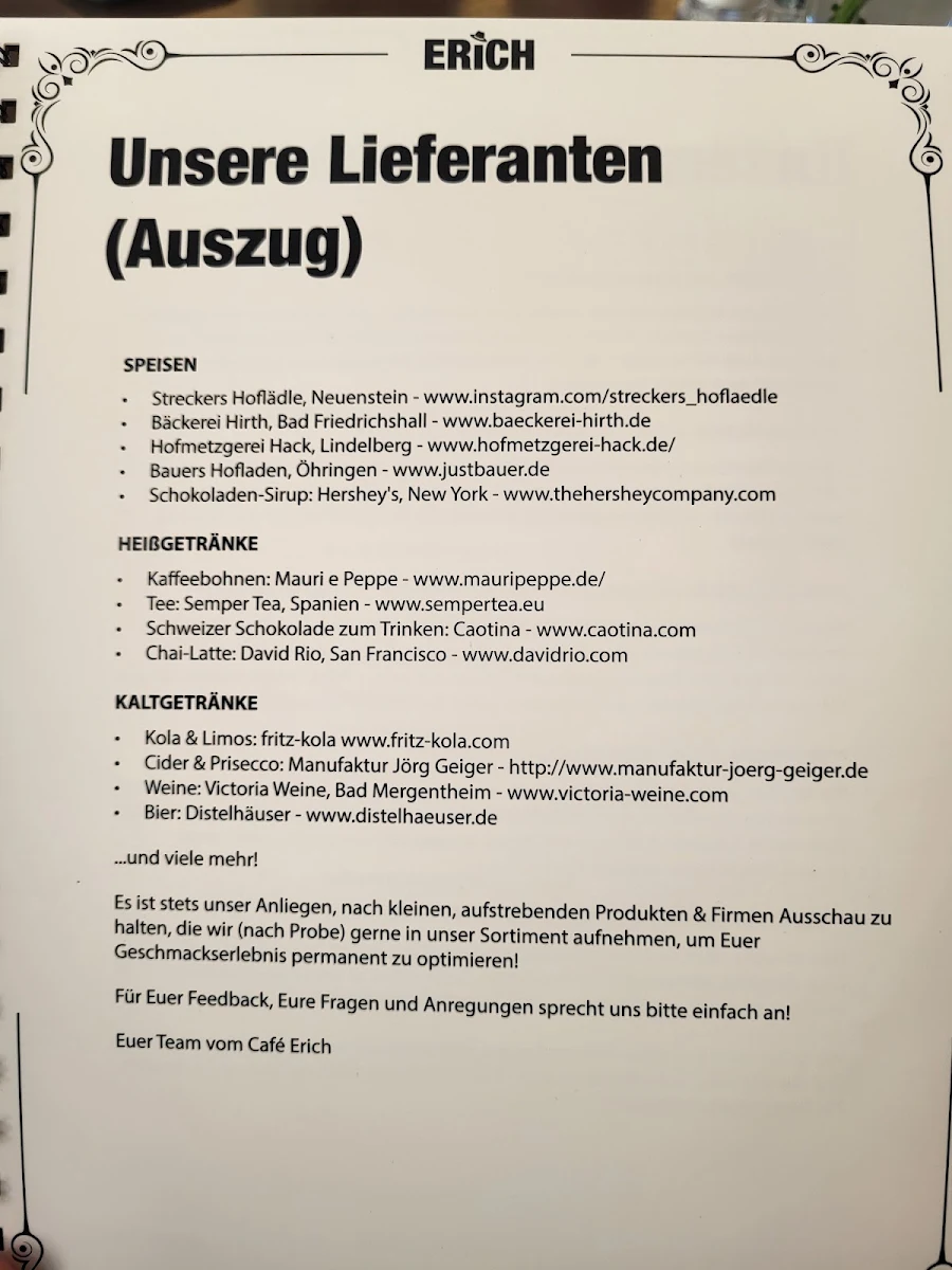 Speisekarte photo 2