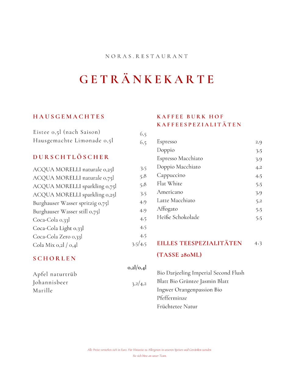 Speisekarte photo 5