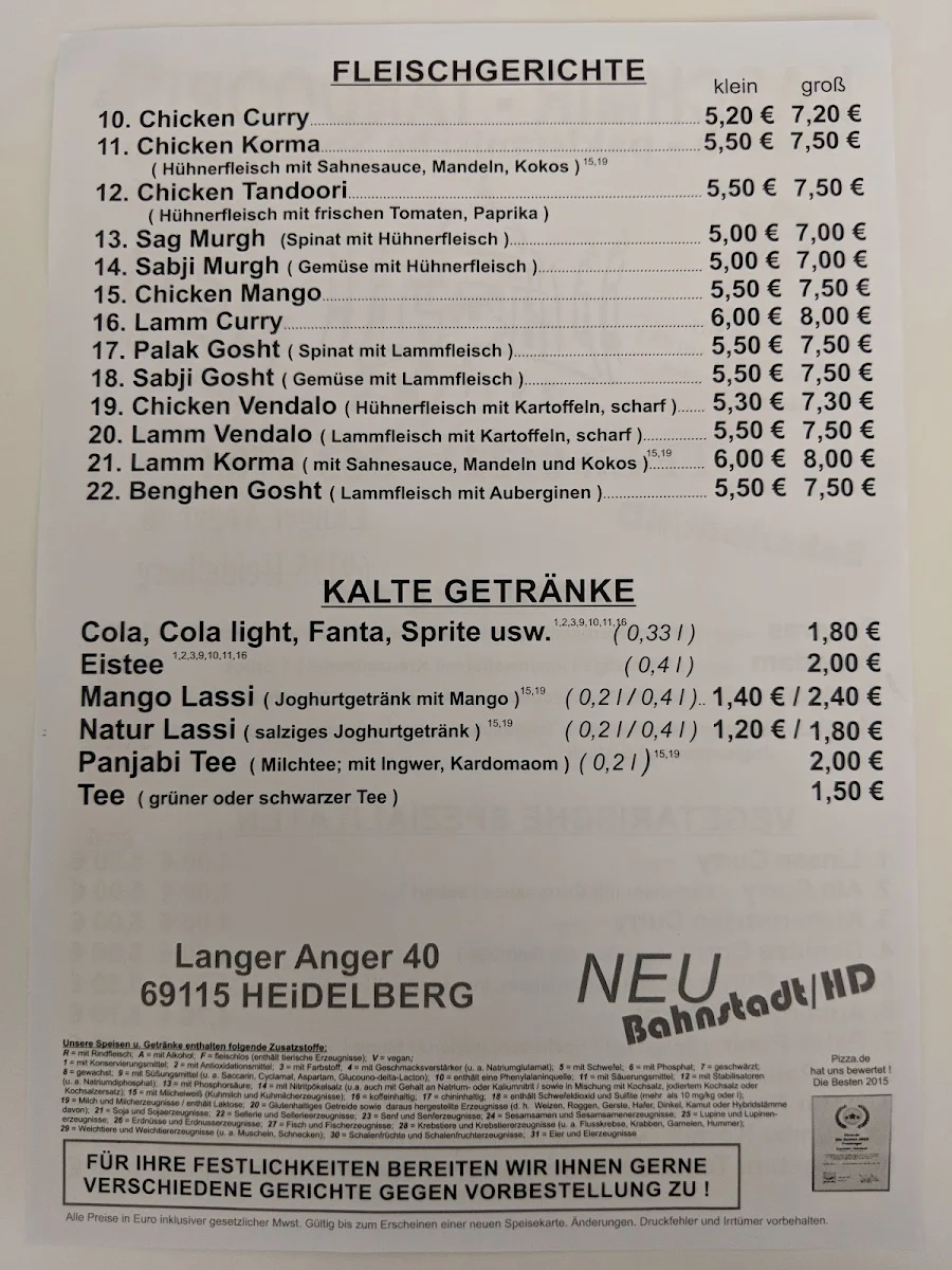 Speisekarte photo 8