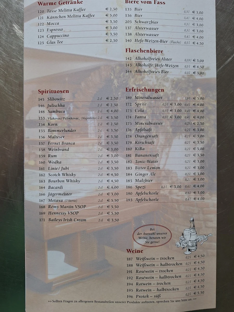 Speisekarte photo 2