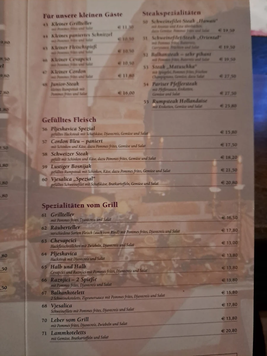 Speisekarte photo 5