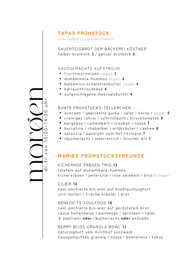 Speisekarte photo 1