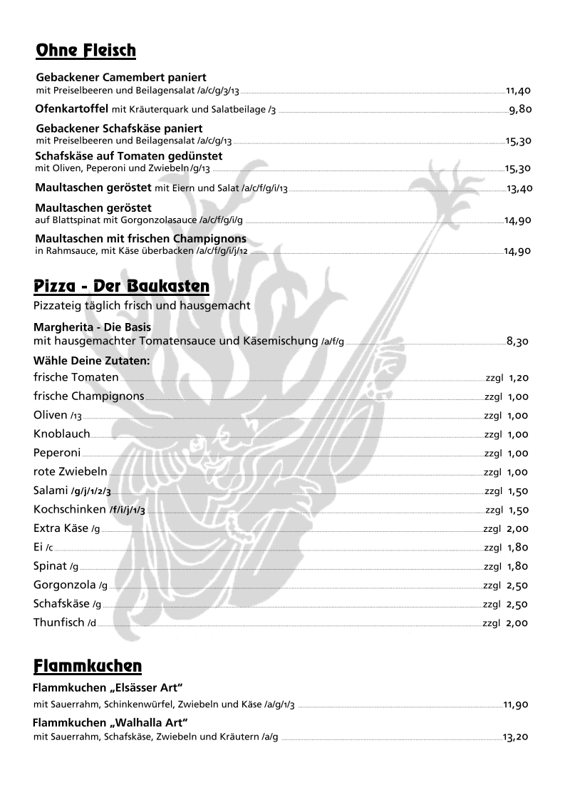 Speisekarte photo 4