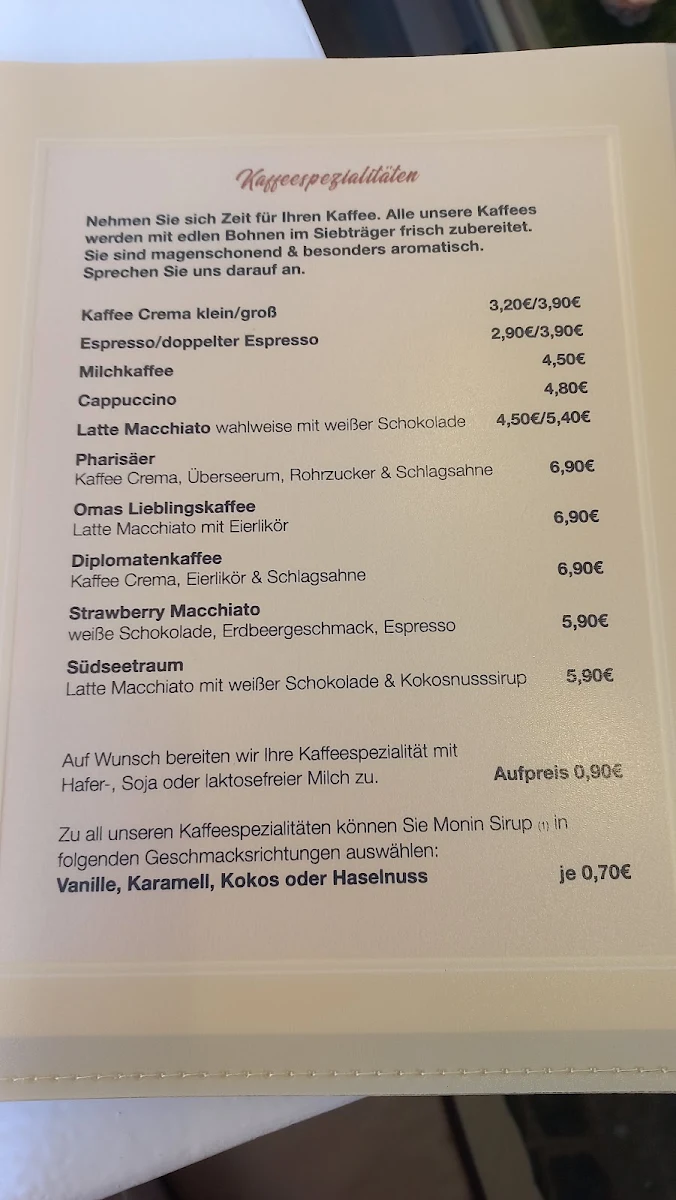 Speisekarte photo 2