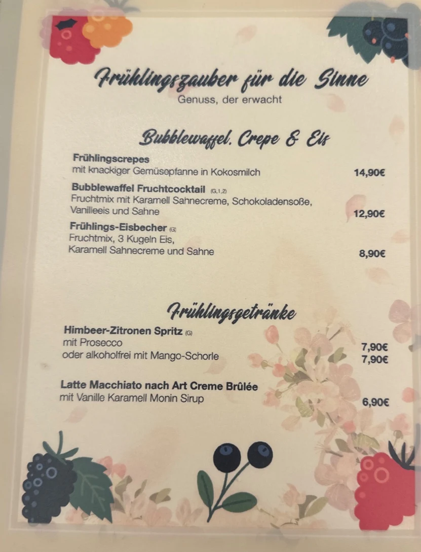 Speisekarte photo 3