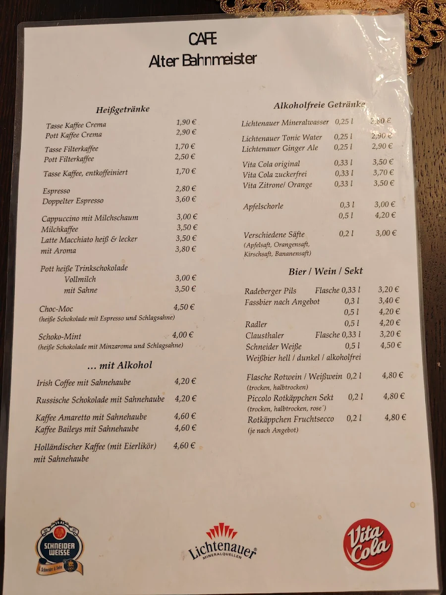 Speisekarte photo 1