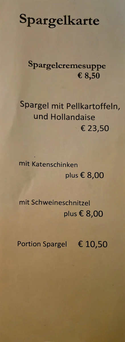 Speisekarte photo 3