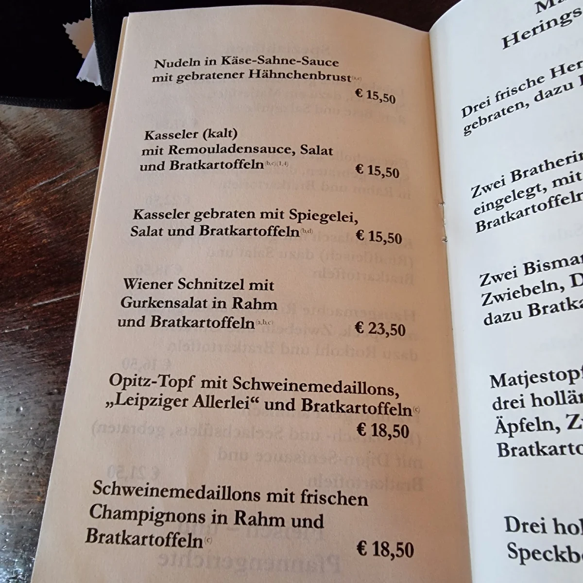 Speisekarte photo 9