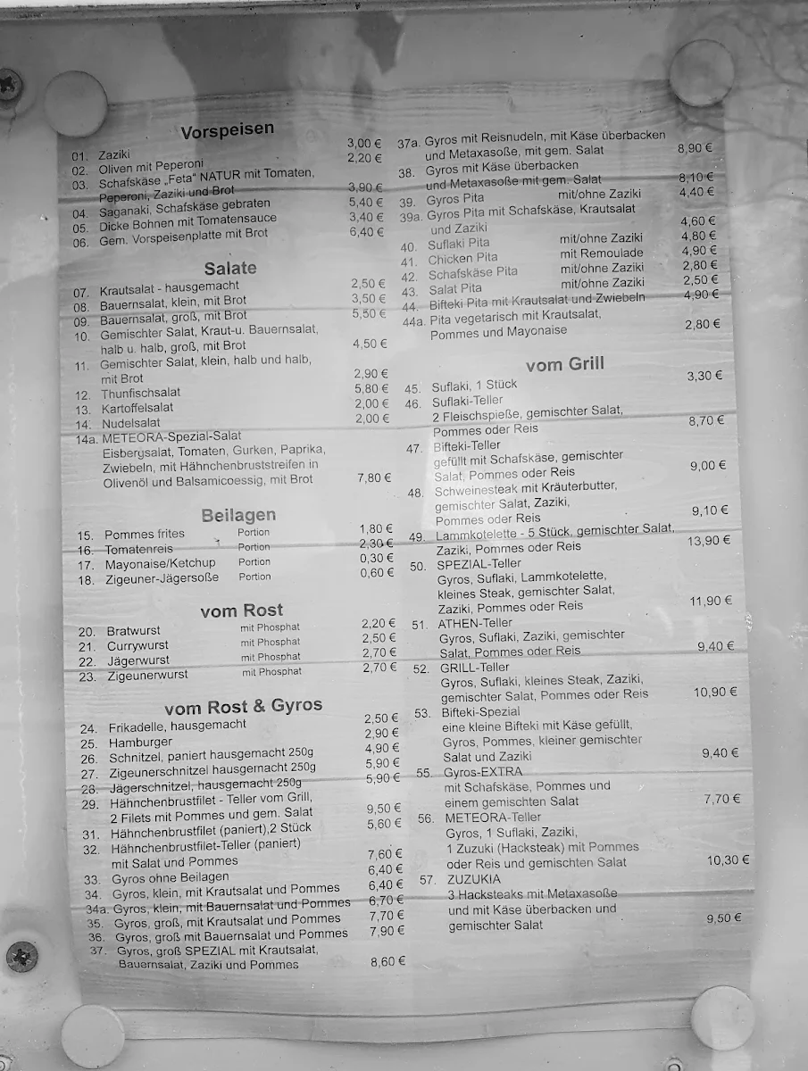 Speisekarte photo 3