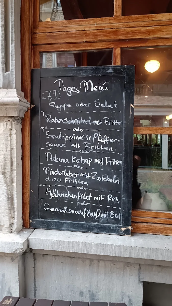 Speisekarte, Café & Bistro Anvers / Aachen