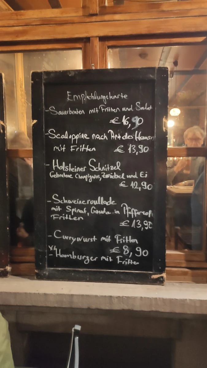 Speisekarte, Café & Bistro Anvers / Aachen