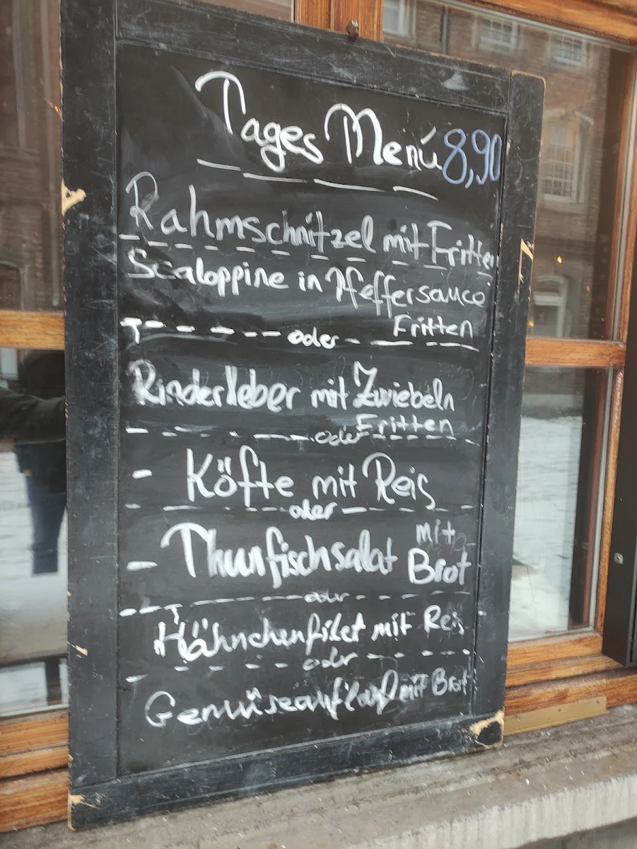 Speisekarte, Café & Bistro Anvers / Aachen