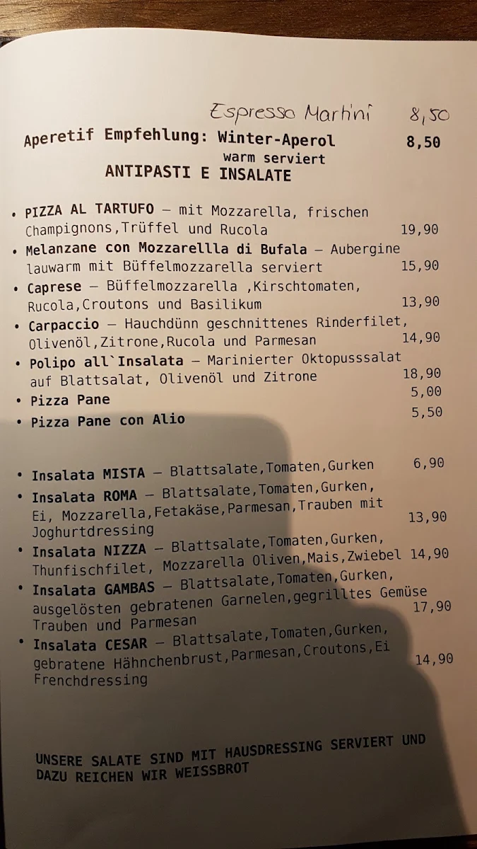 Speisekarte photo 1