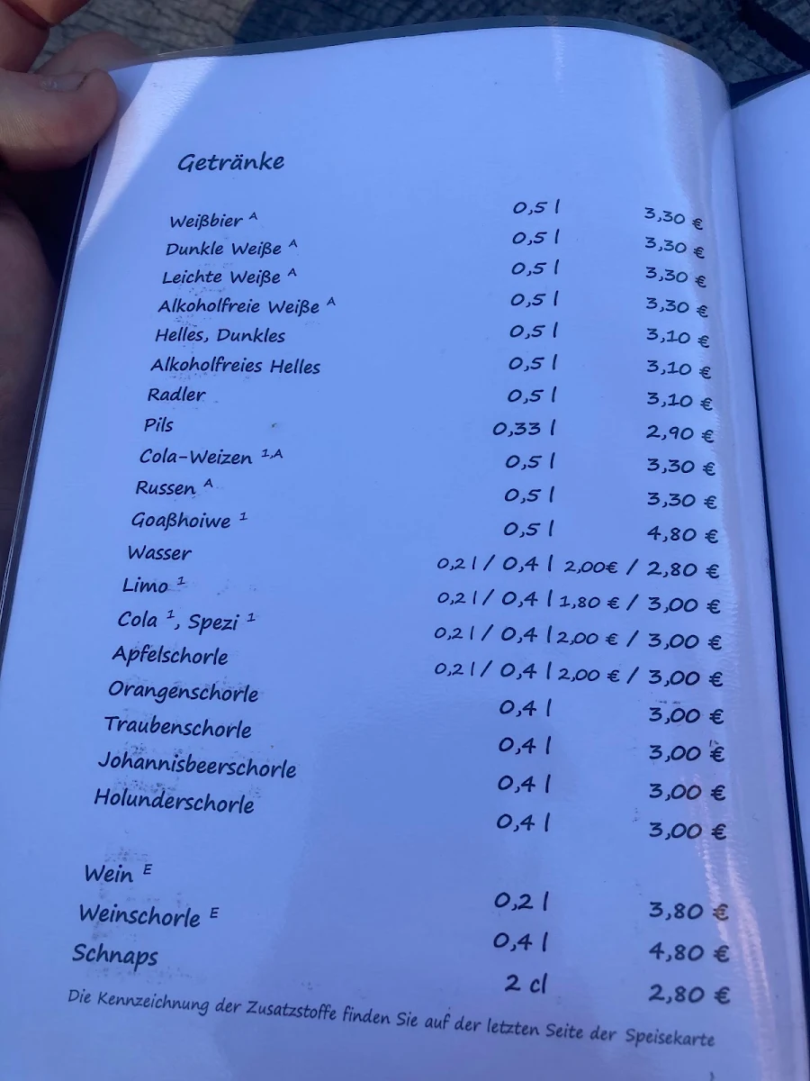 Speisekarte photo 6