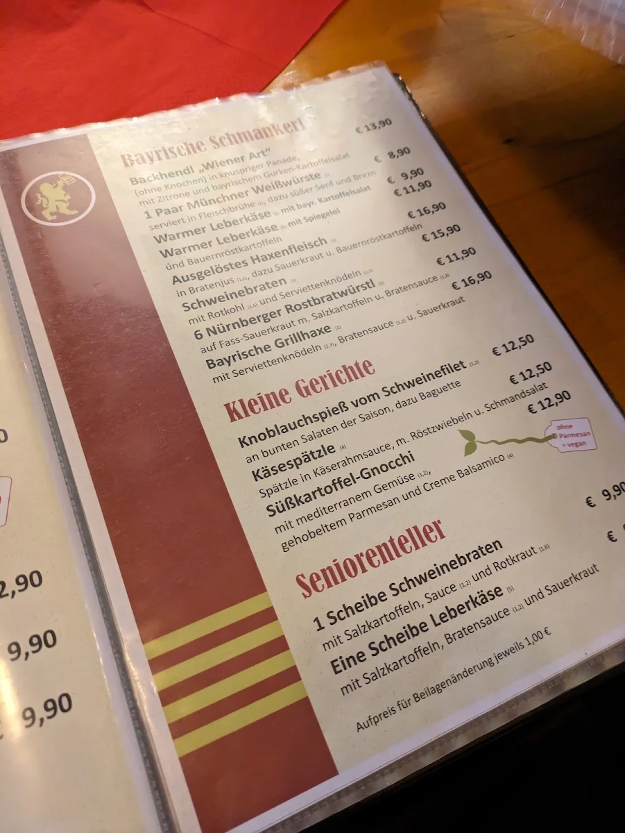 Speisekarte photo 2