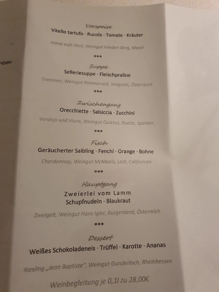 Speisekarte photo 3