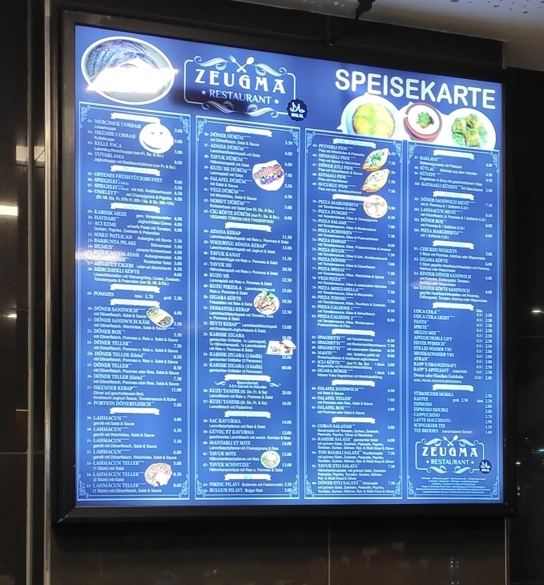 Speisekarte photo 1