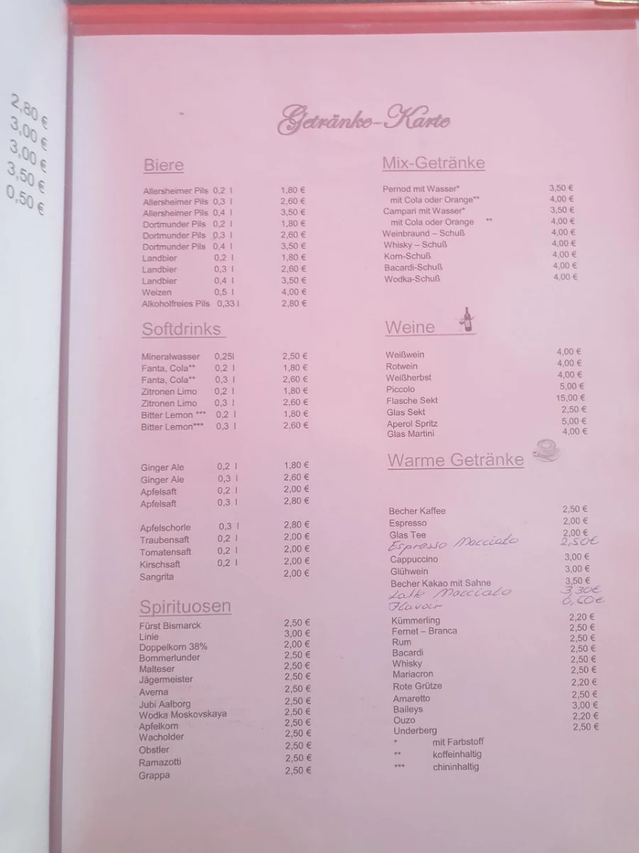 Speisekarte photo 3