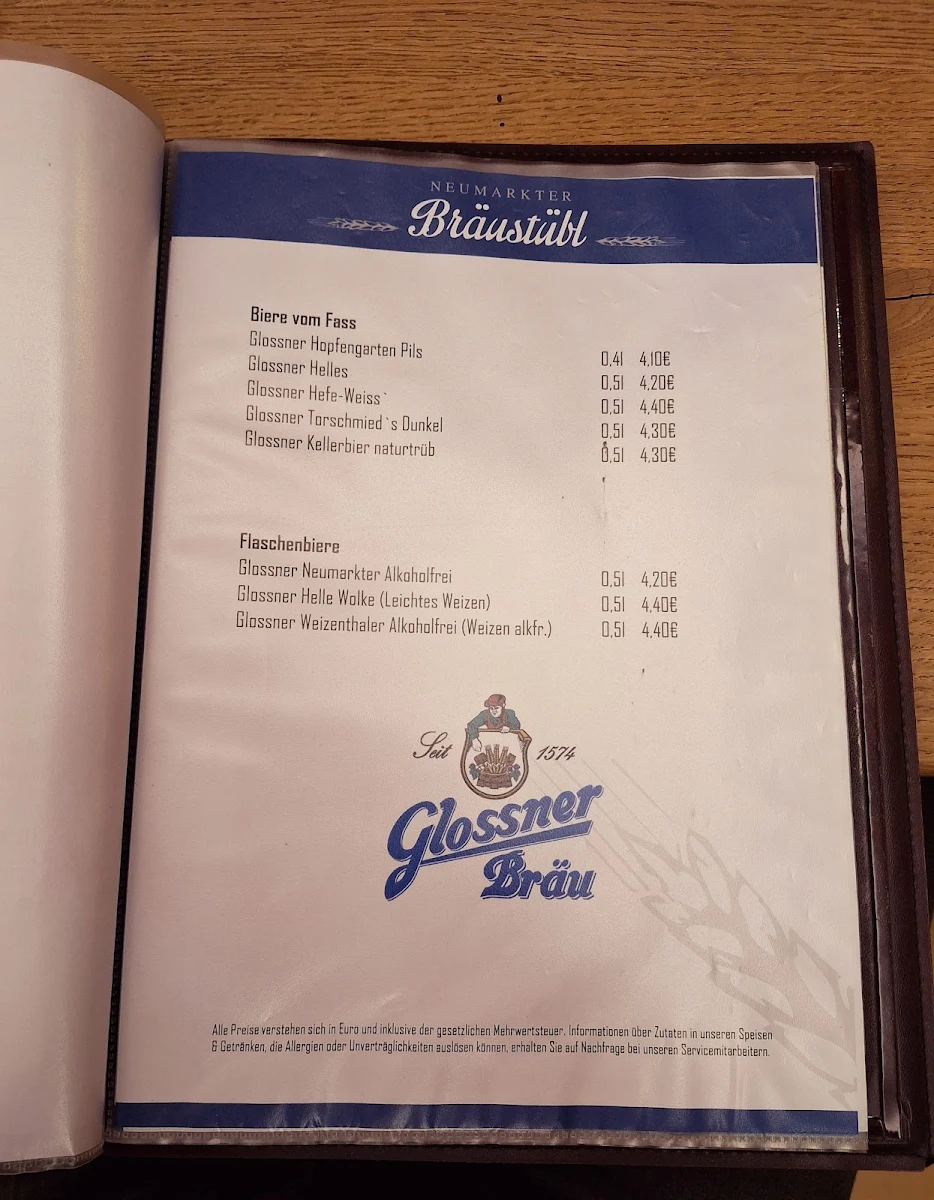 Speisekarte photo 3